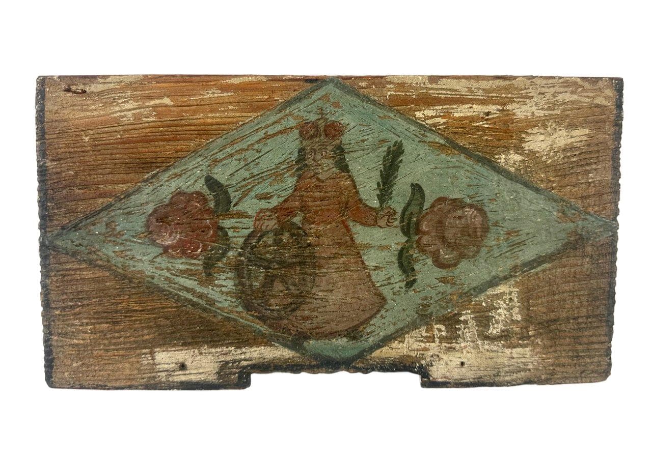 Płyta frontowa ula Folk Art, brązowy, drewno, Słowenia, XIX w.