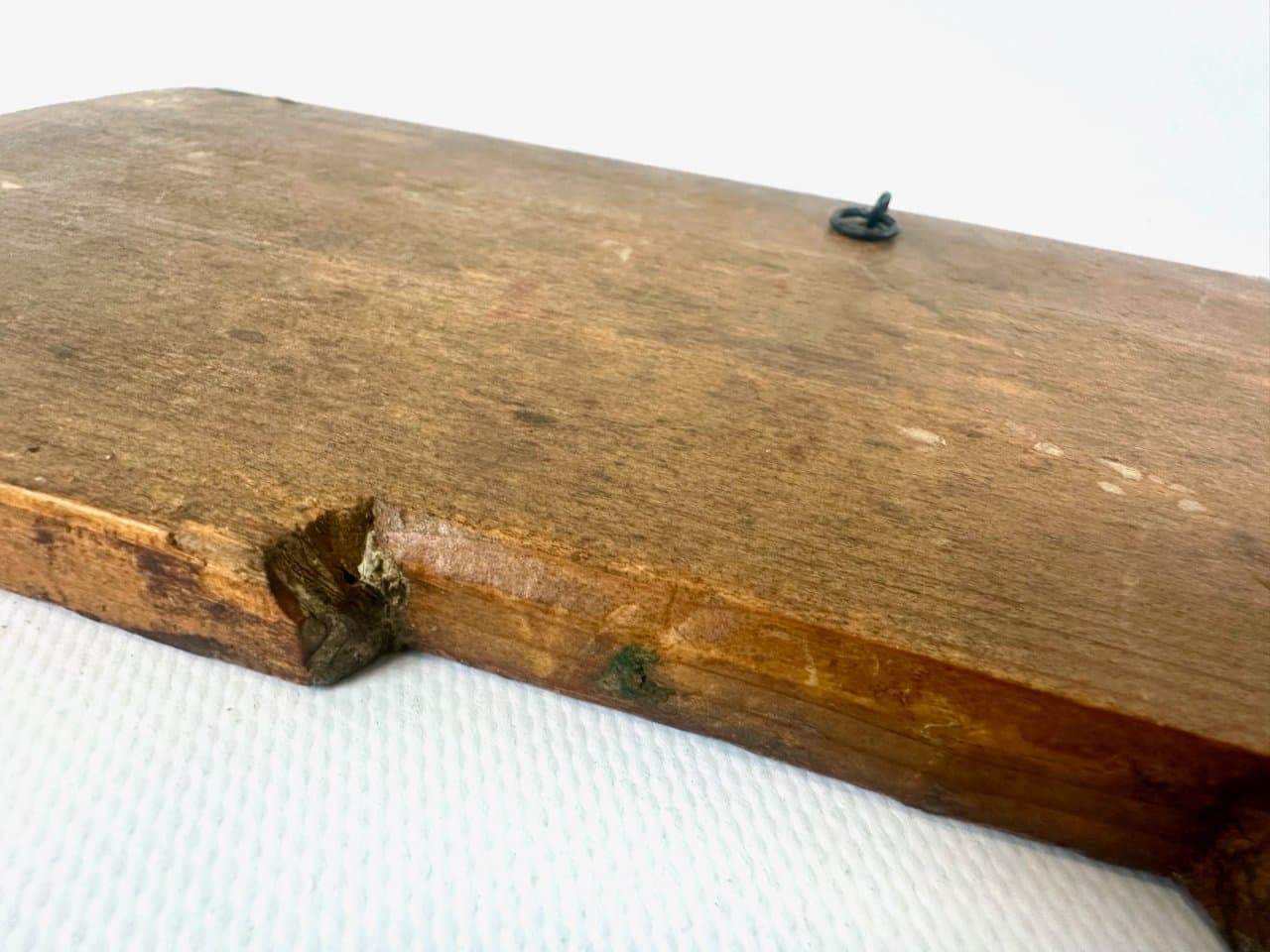 Panel frontowy ula, Folk Art, pomarańczowy, drewno, Słowenia, XIX w. - 151861