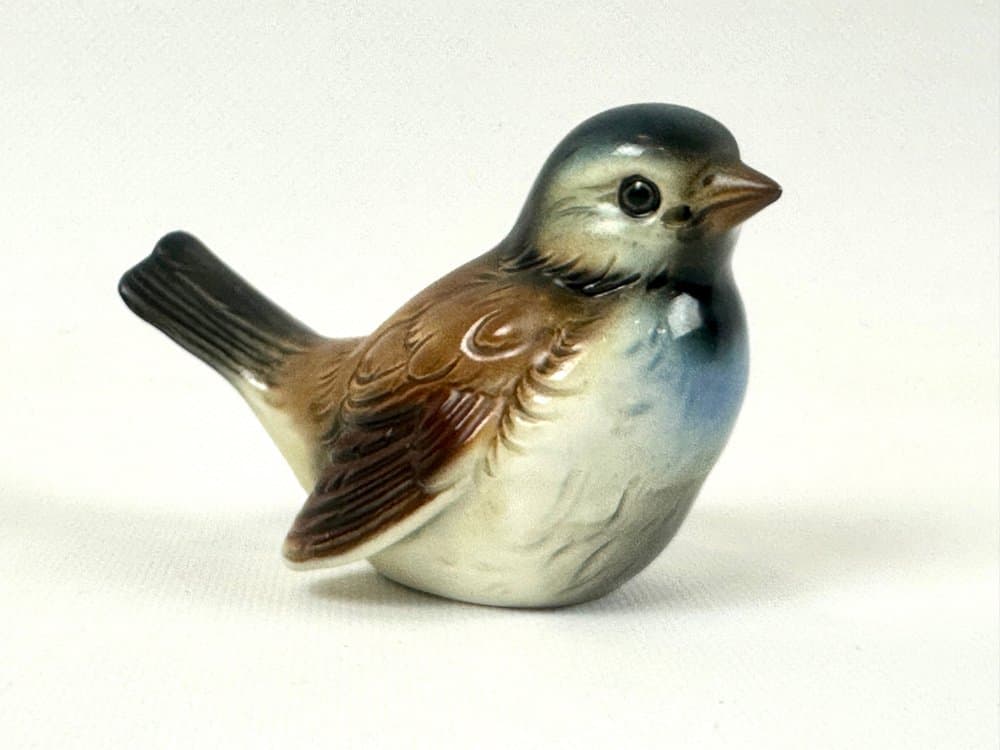 Figurka wróbla CV73, multikolor, porcelana, Goebel, Niemcy, lata 70. - 151964