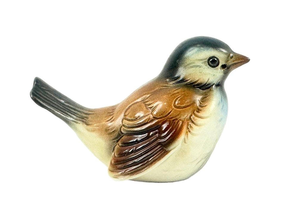 Figurka wróbla CV73, multikolor, porcelana, Goebel, Niemcy, lata 70. - 148485