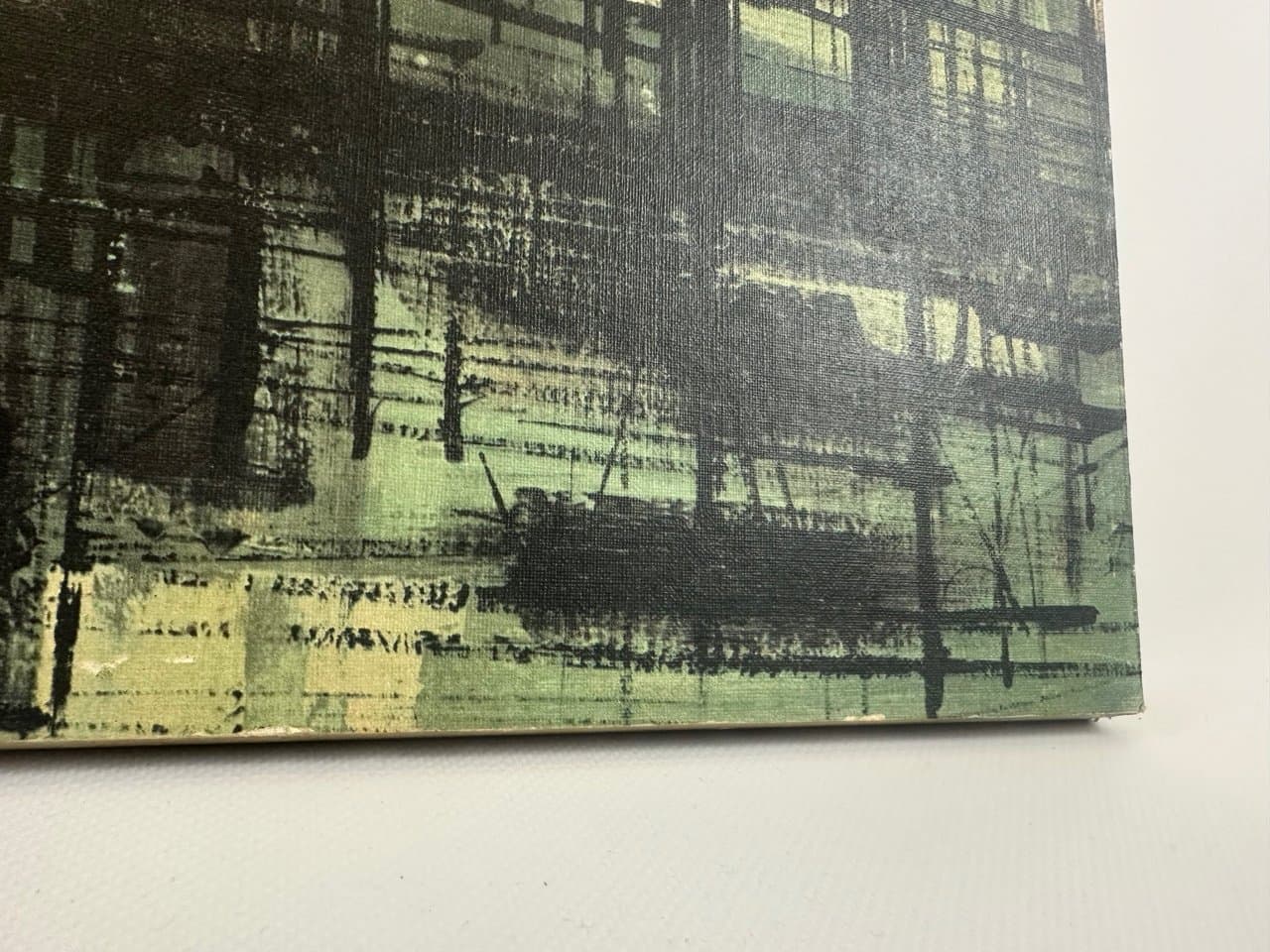 Lithograph Metropolitan Bridge 100x38 cm, multicolor, by M. Girard, USA, 1960s. - 152037