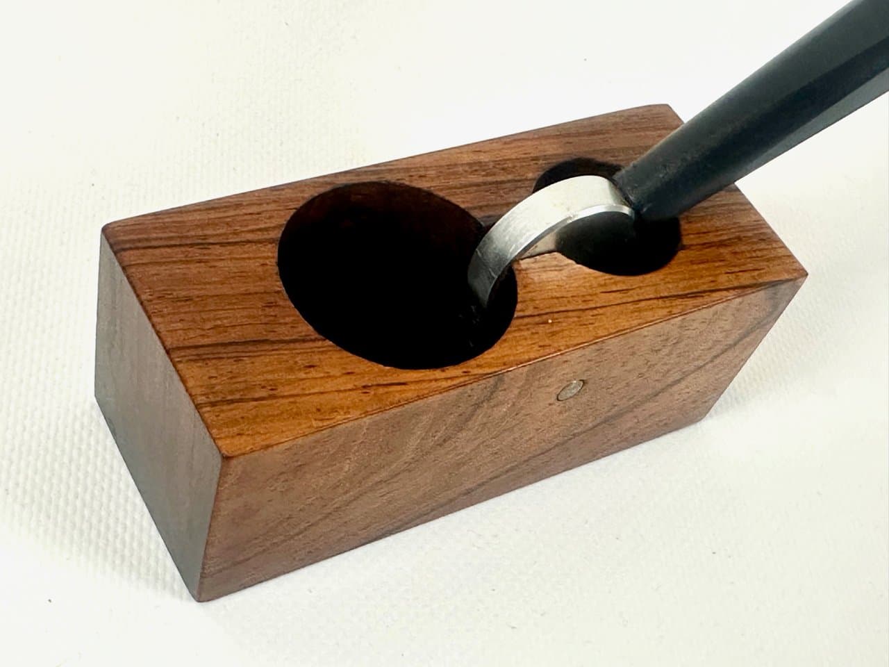 Dziadek do orzechów, palisander brąz ciemny, stal, Dania, lata 70. - 152064