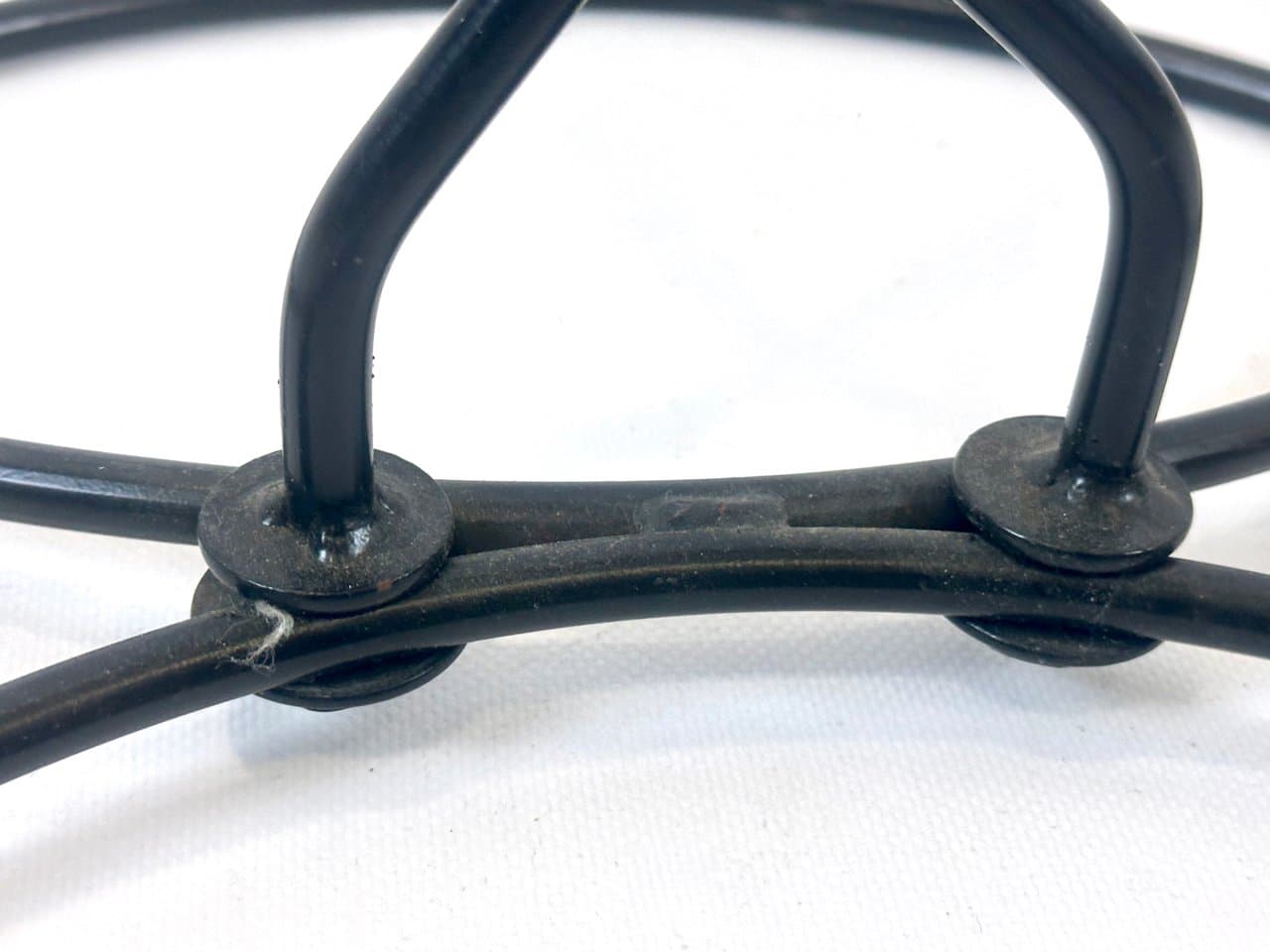 Valet stand Häpen, black steel, attrib. to E. Johansson, Ikea, Sweden, 1980s. - 152102