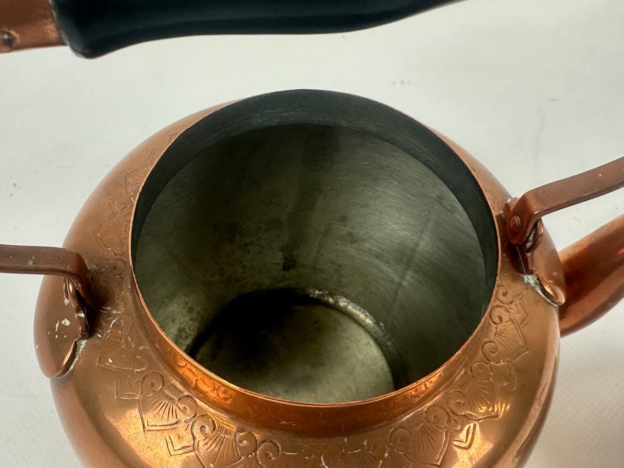 Czajnik, miedziany, mosiądz, XIX w. - 152141