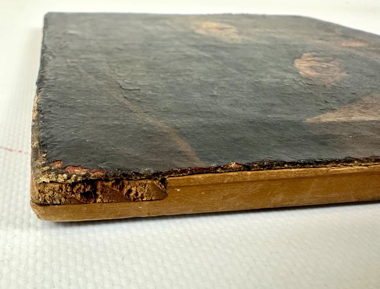 Obraz St. Benedict z krukiem, multikolor, olej na płótnie, Włochy, XVII w. - 152151