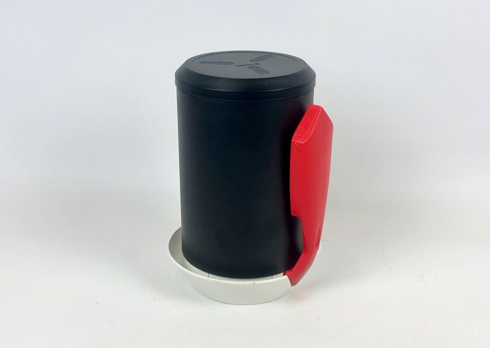 Wine cooler, black plastic, by K. Lagerfeld, Berendsohn, Germany, 1970s. - 152177