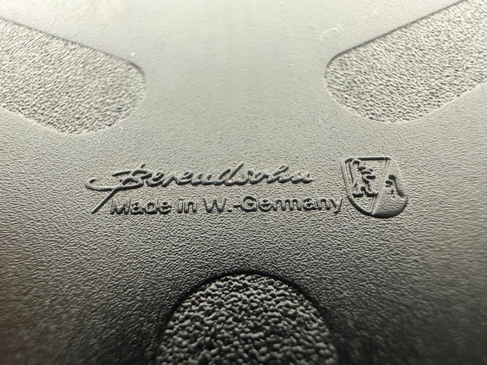 Wine cooler, black plastic, by K. Lagerfeld, Berendsohn, Germany, 1970s. - 152174