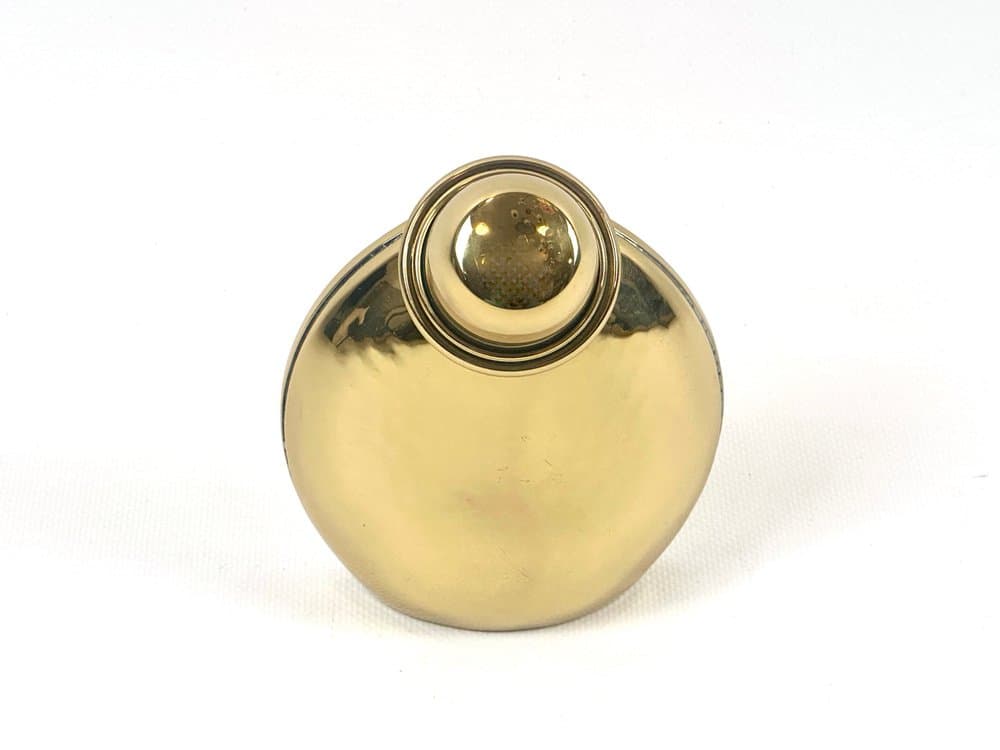 Karafka, złoty, mosiądz, proj. P. Forssell, Skultuna, Szwecja, lata 60. - 152362