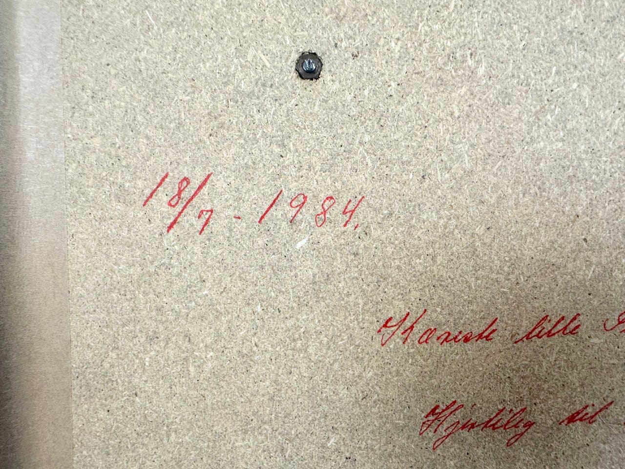 Relief ścienny Brutalistyczny, brązowy żółty, żeliwo drewno juta, Dania, lata 80. - 152422