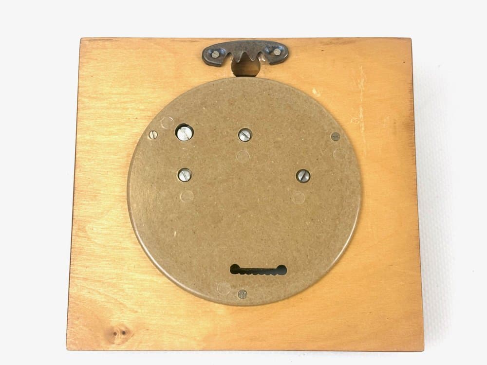 Stacja pogodowa, teak brązowy, mosiądz, Dania, lata 60. - 152598