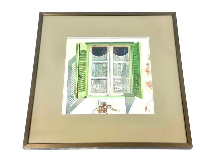 Watercolour Shutters, multicolor, by F. John Owen, United Kingdom, 1980s.