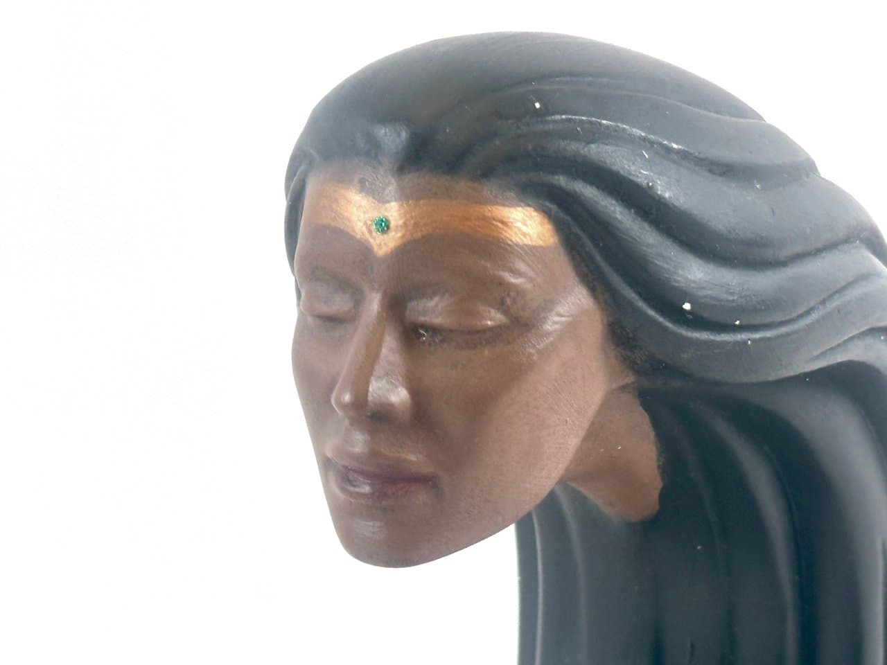 Figurka Woman of the Wind, multikolor, ceramika, USA, lata 80. - 152674