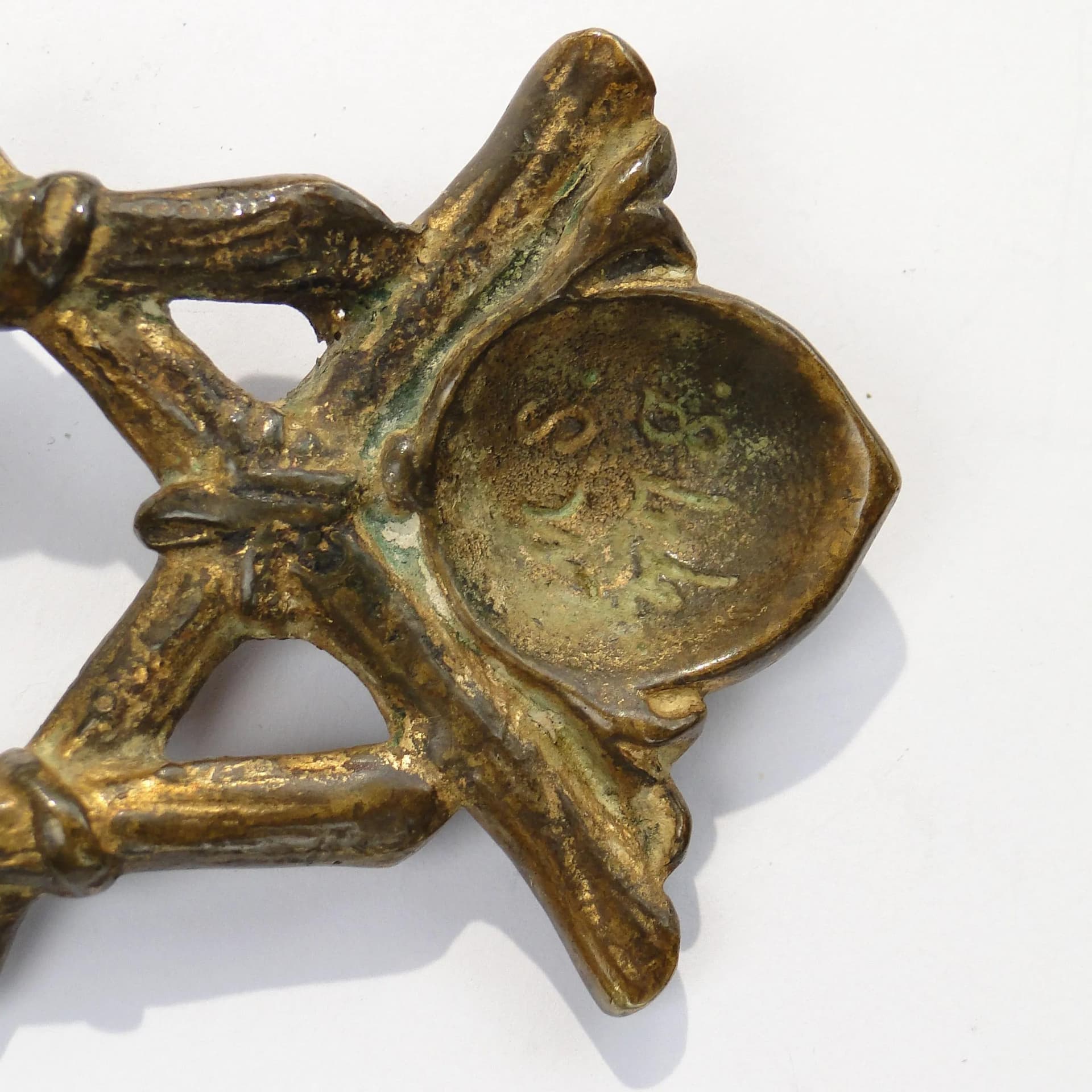 Art Nouveau Door Knocker, Gilded Bronze, France, Early 20th c. - 9121