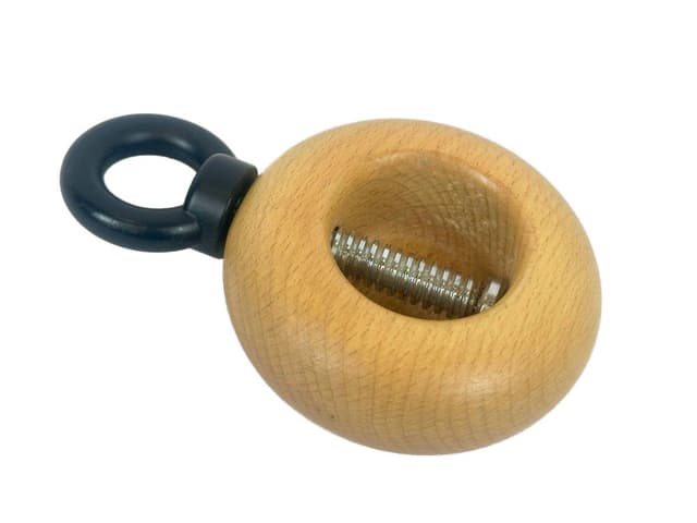 Nutcracker, light brown beech, by R. Nissen, C. Jørgensen, Bodum, Denmark, 1980s. - DIMENSION