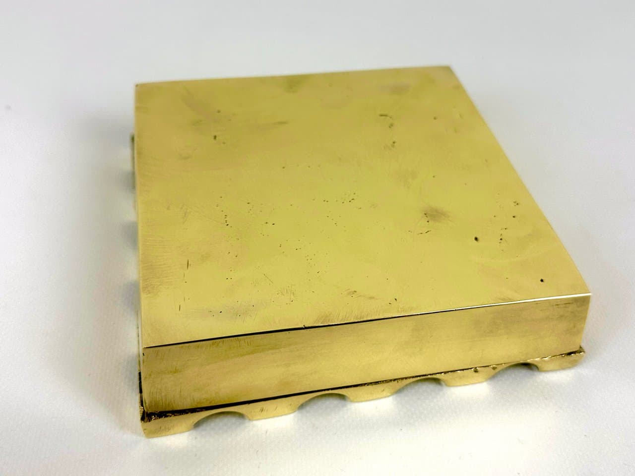 Popielniczka Ultima, złoty mosiądz, Szwecja, lata 60. - 152754