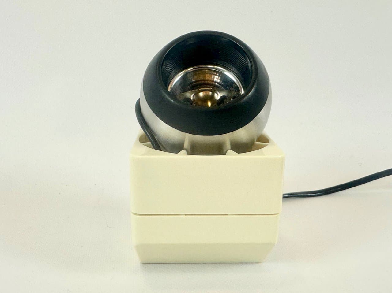 Desk lamp Minispot 41601, ivory, metal, plastic, Osram, Germany, 1980s. - 152821