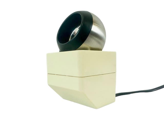 Desk lamp Minispot 41601, ivory, metal, plastic, Osram, Germany, 1980s. - DIMENSION