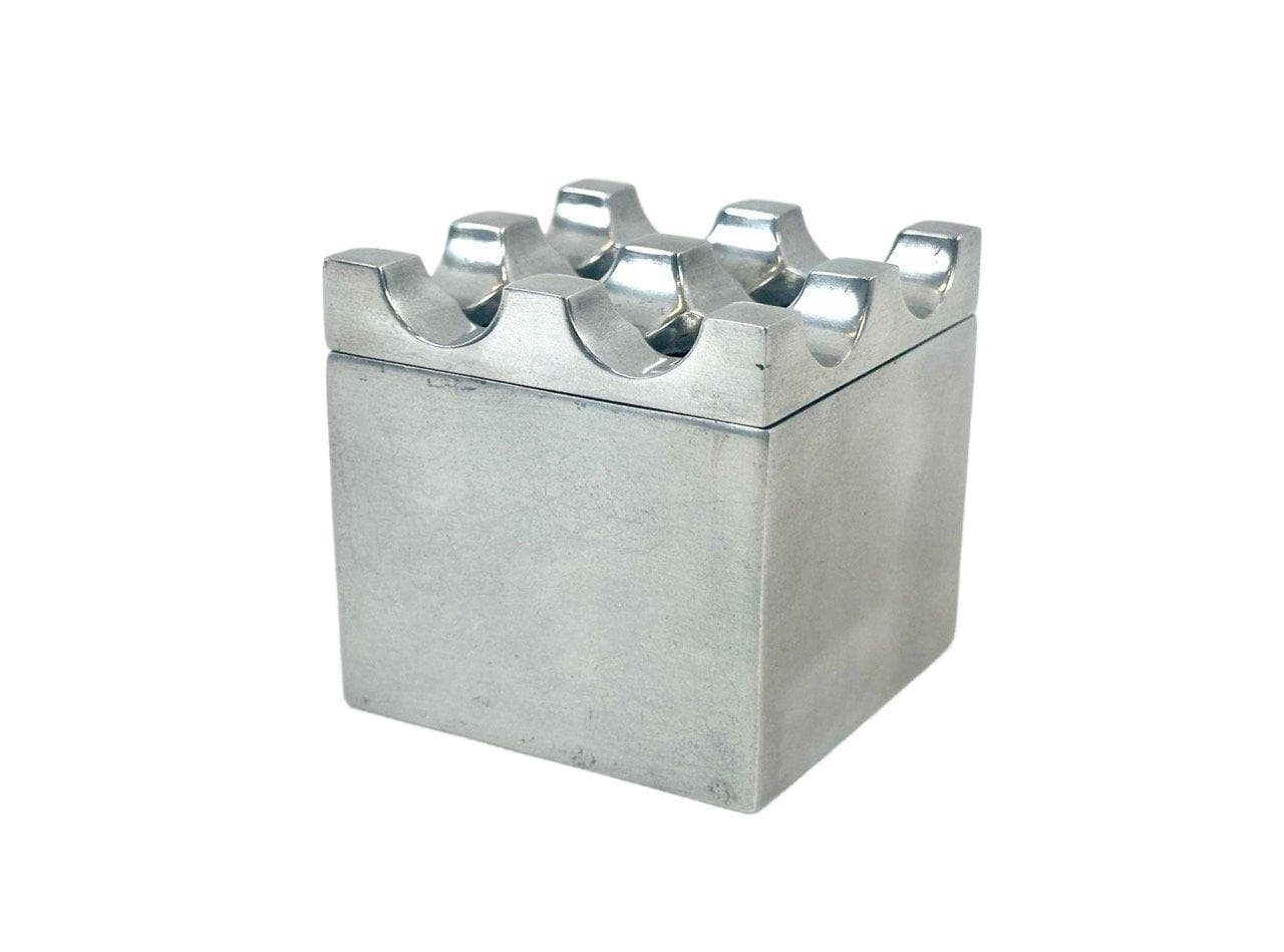 Popielniczka Ultima 7, aluminium srebrny, Dania, lata 60.