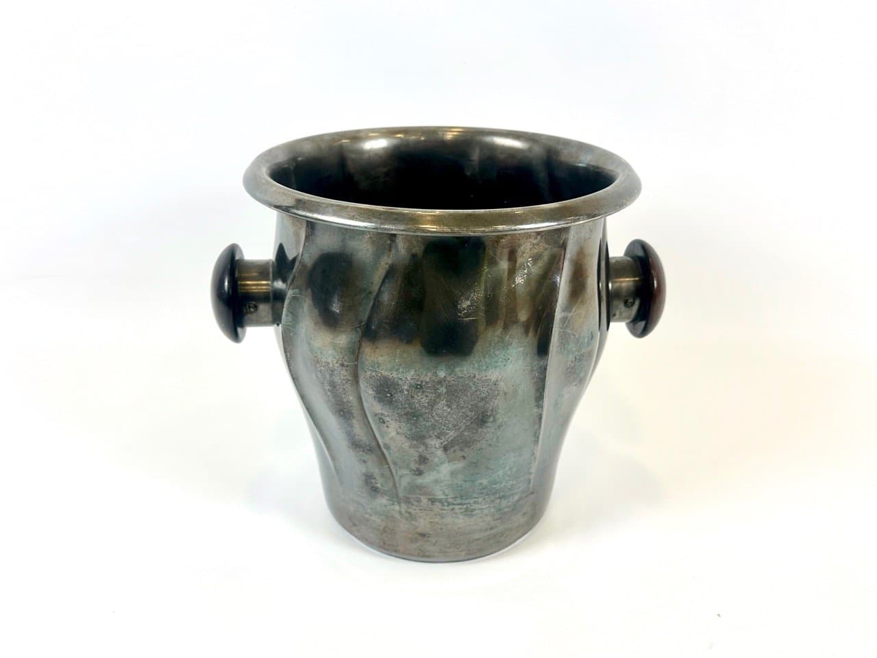 Wine Cooler Art Deco, silver, rosewood, WMF, Germany, 1940s. - 153158