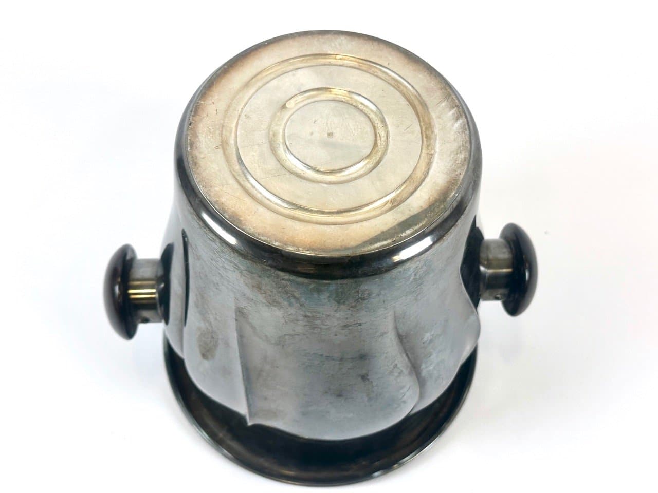 Wine Cooler Art Deco, silver, rosewood, WMF, Germany, 1940s. - 153160