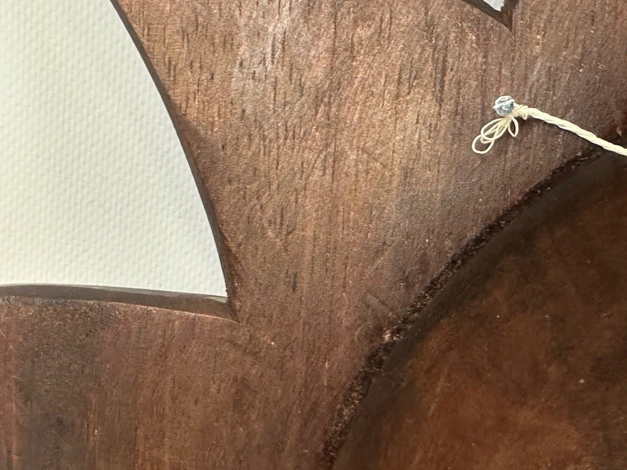 Rzeźba ścienna Słońce, brązowy, orzech, Folk Art, przed 1890 - 153224