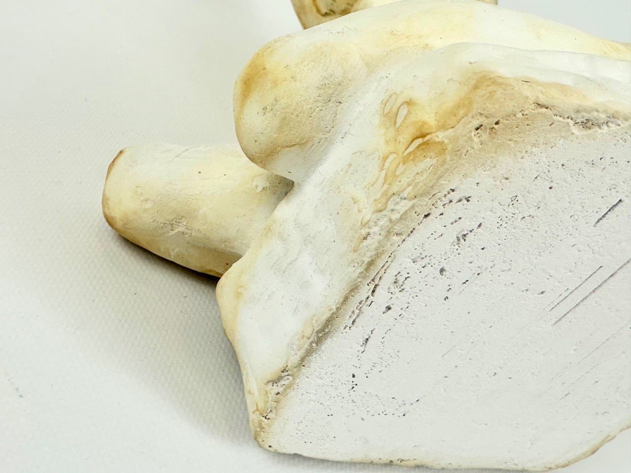 Rzeźba Melancholijna Dziewczyna, kość słoniowa, gips, art. J. Štursa, Czechy, lata 10. - 153263