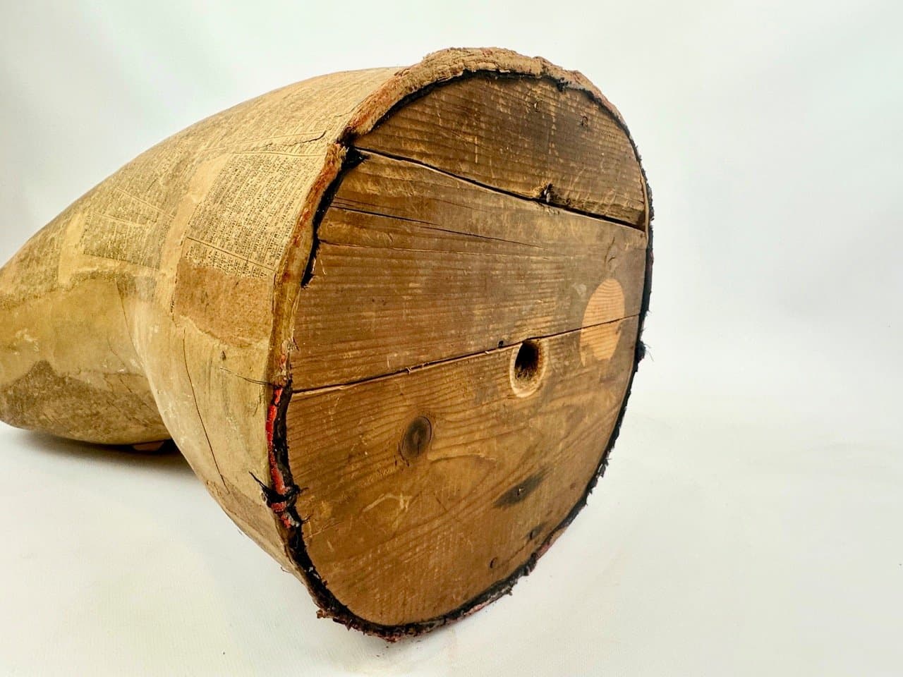 Manekin krawiecki męski, papier mâché brązowy, Niemcy, początek XX w. - 153455