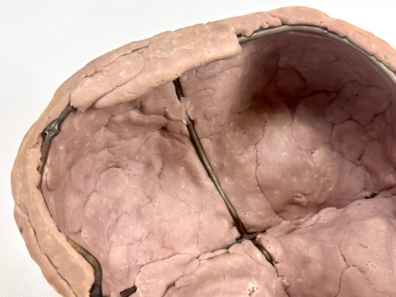 Maska artystyczna, beżowy, żywica, Czechy, lata 70. - 153473