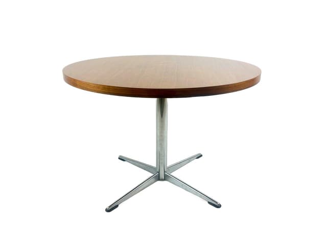 Coffee table, brown walnut, Germany, 1960s. - DIMENSION