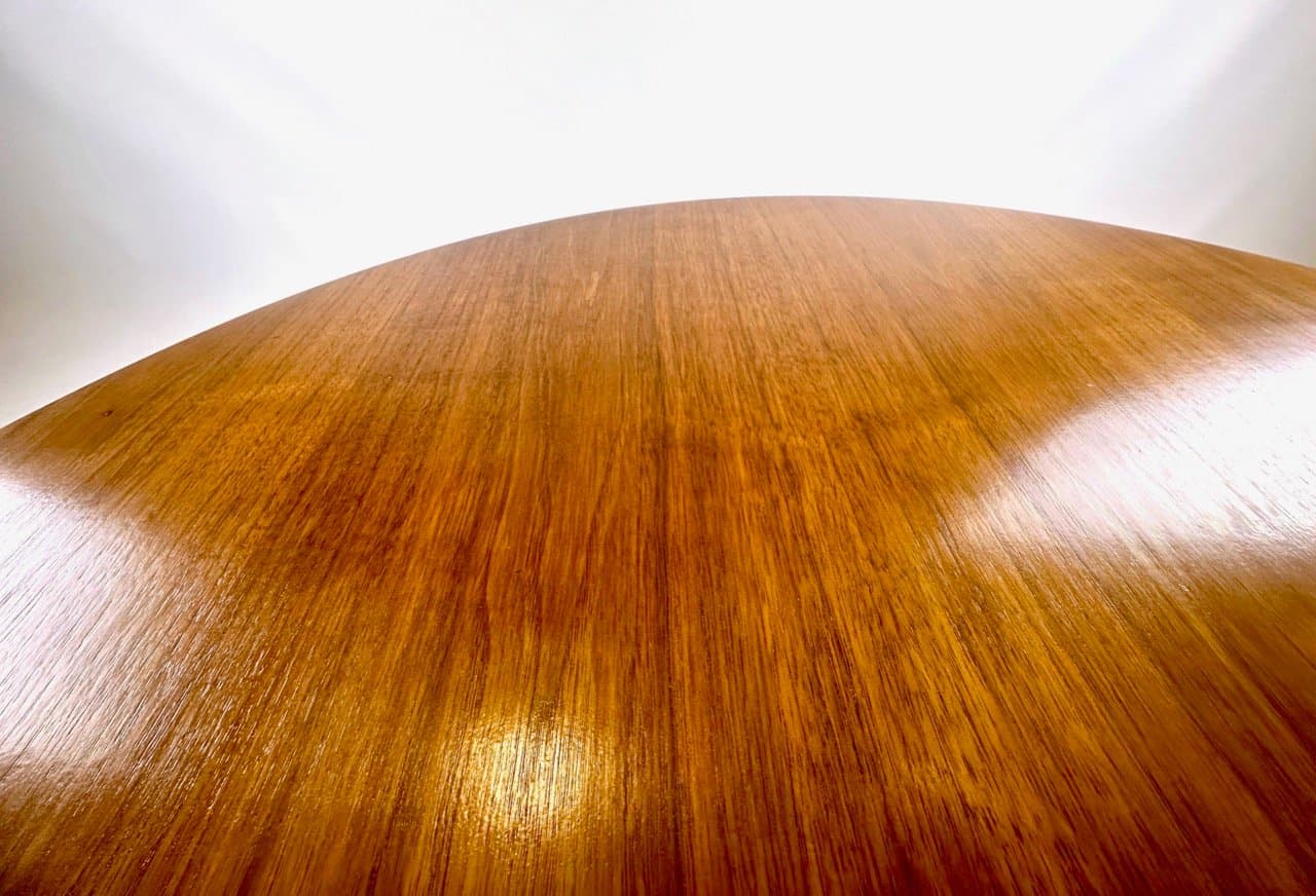 Coffee table, brown walnut, Germany, 1960s. - 153540