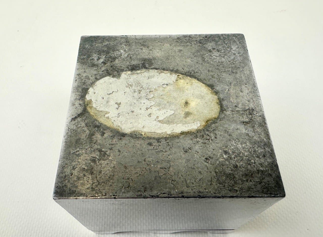 Popielniczka Ultima 7, aluminium srebrny, proj. H. Bäckström, B. Ljungberg, Dania, lata 60. - 153564