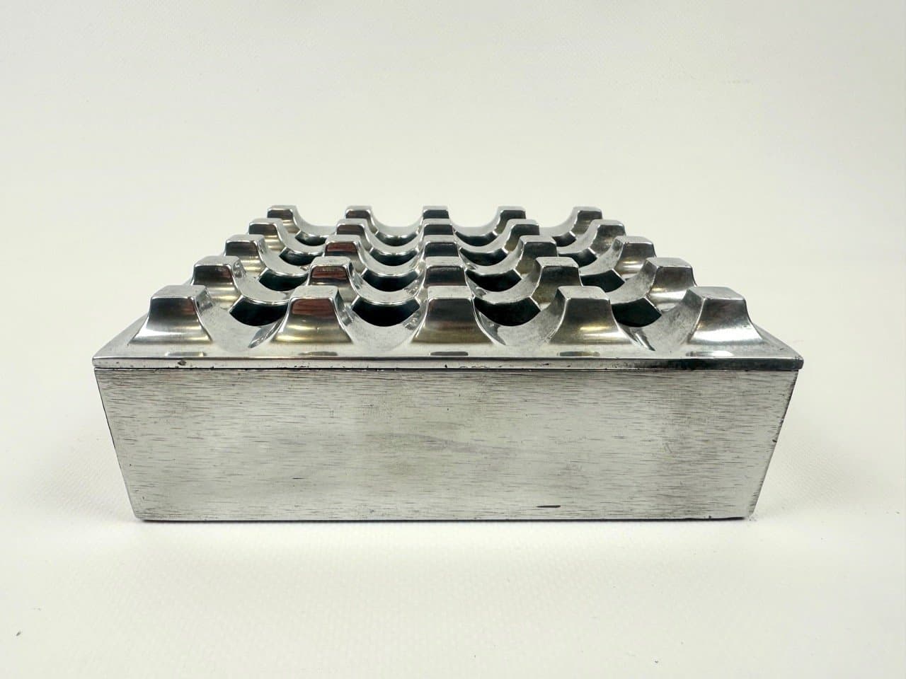 Popielniczka Ultima 15, srebrny, aluminium, Szwecja, lata 60. - 153576