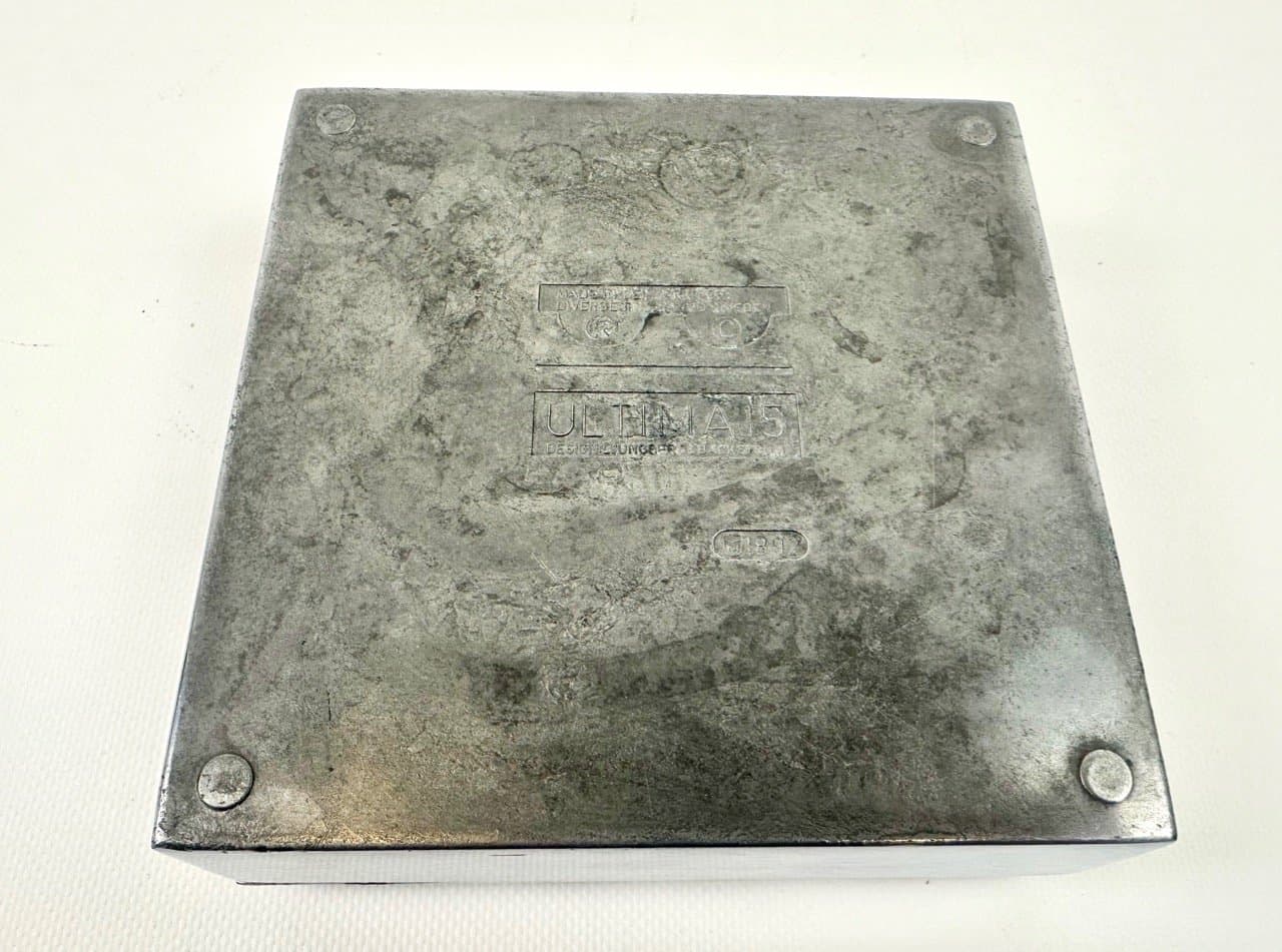 Popielniczka Ultima 15, srebrny, aluminium, Szwecja, lata 60. - 153567