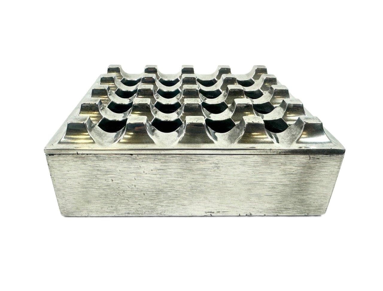 Popielniczka Ultima 15, srebrny, aluminium, Szwecja, lata 60.