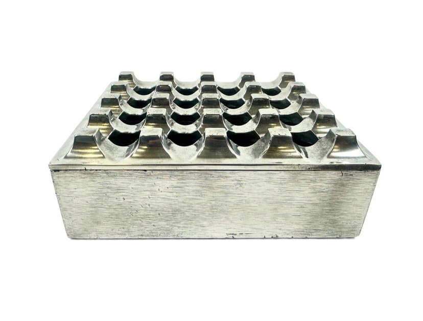 Popielniczka Ultima 15, srebrny, aluminium, Szwecja, lata 60.