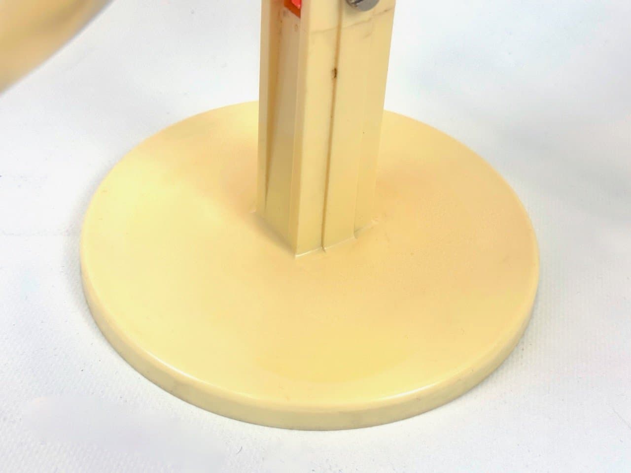 Lampka biurkowa space age, pomarańczowy, plastik, lata 70. - 153632