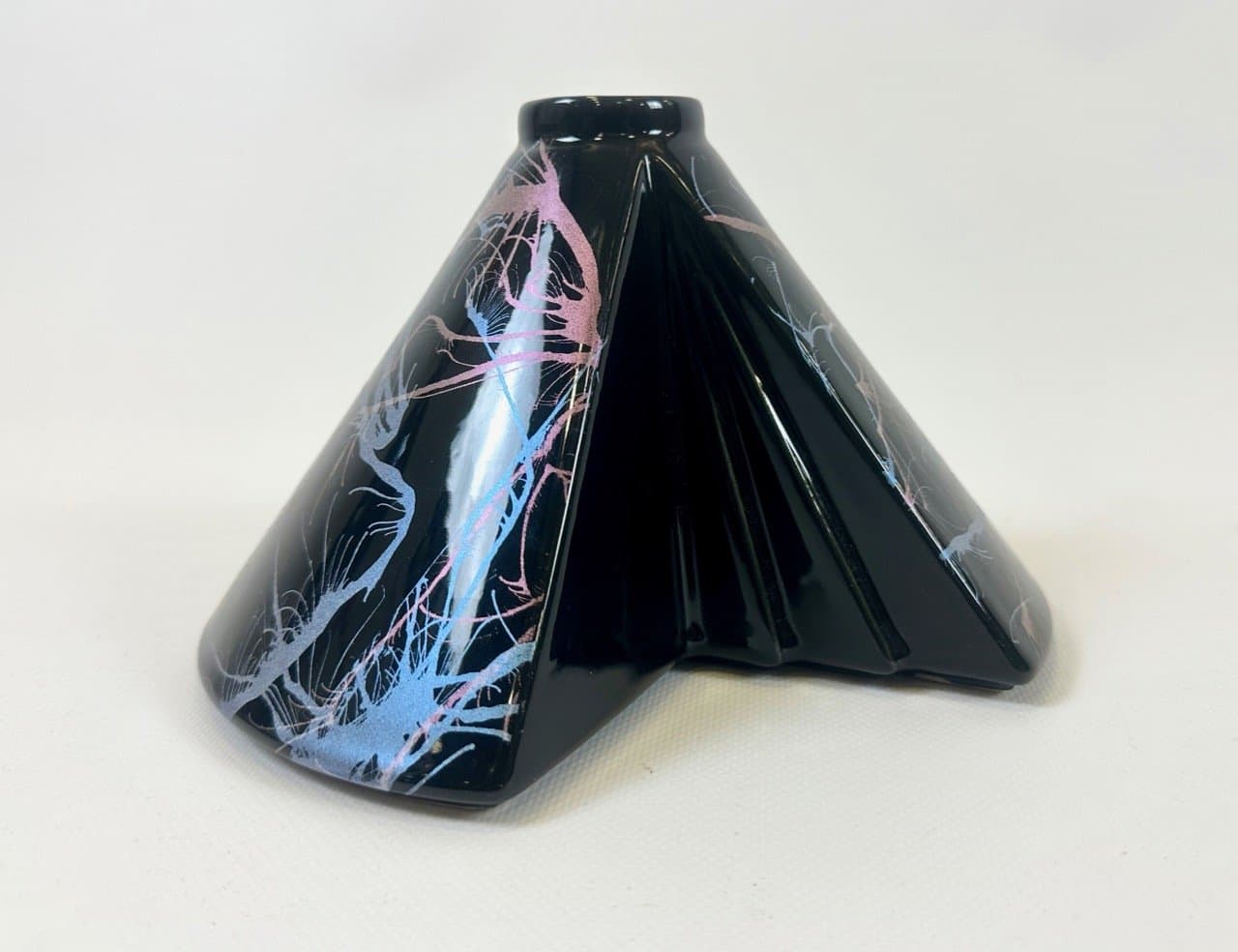 Wazon postmodernistyczny, multikolor, ceramika, Niemcy, lata 80. - 153731