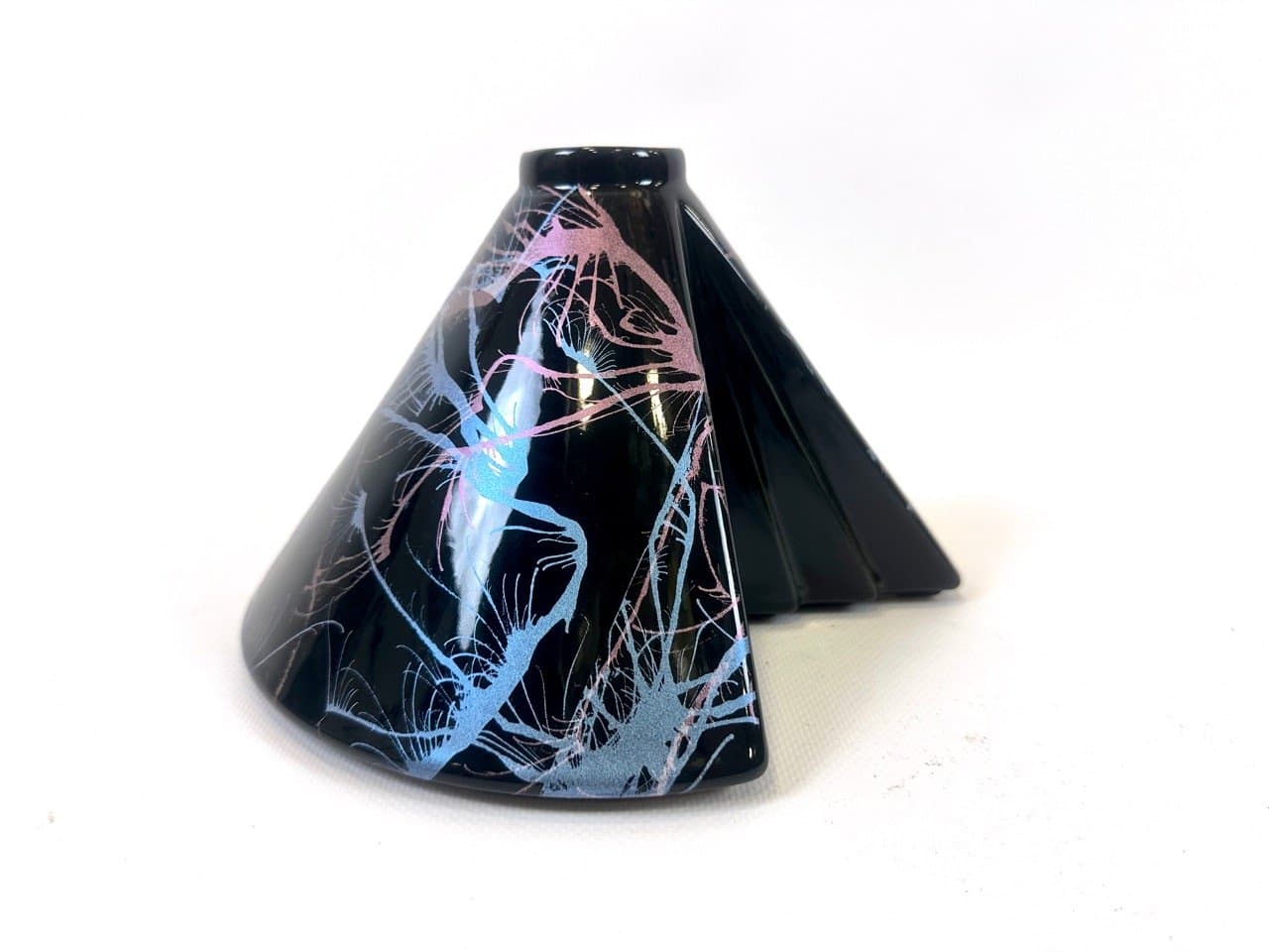 Wazon postmodernistyczny, multikolor, ceramika, Niemcy, lata 80. - 153736