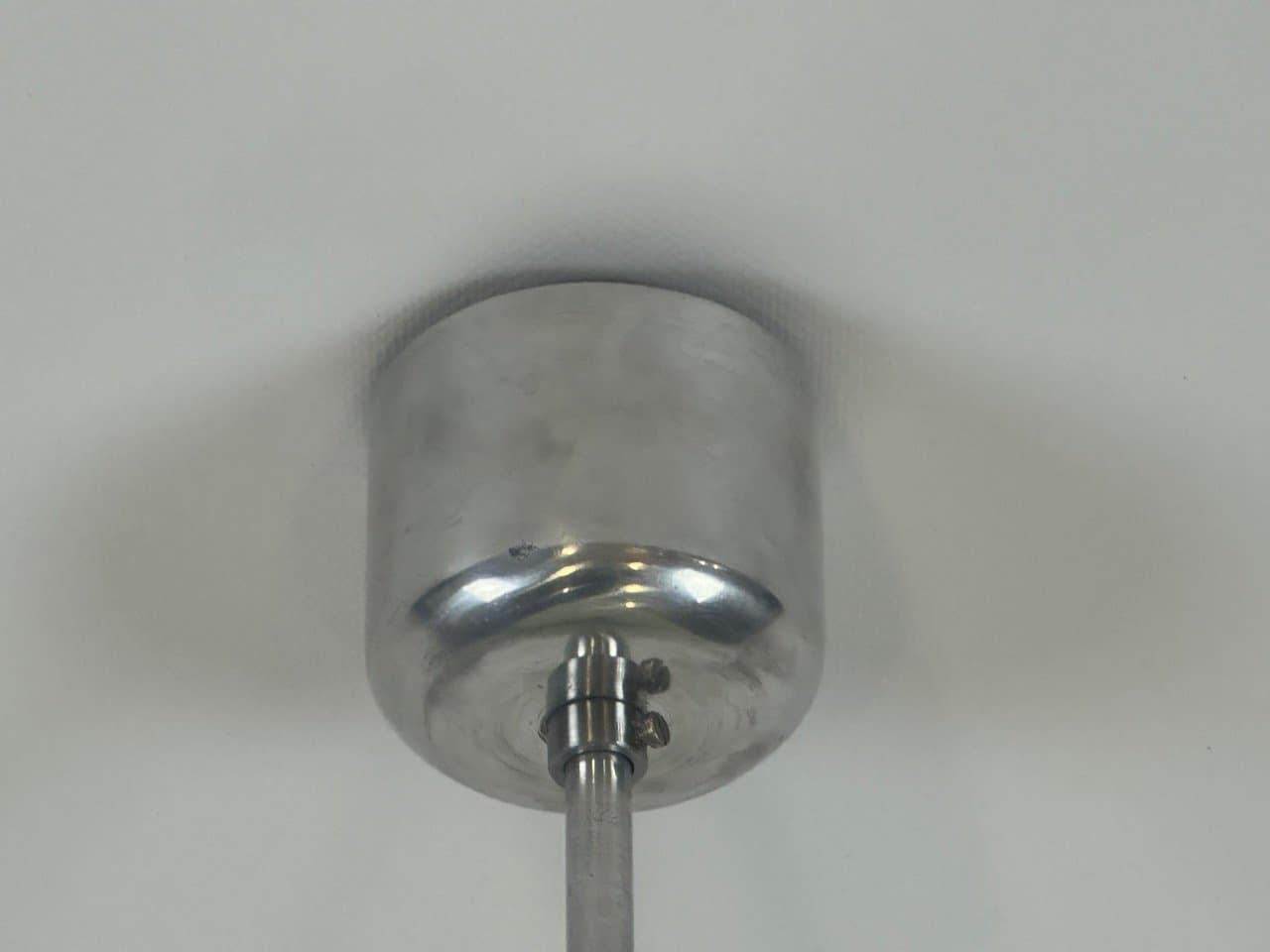 Lampa wisząca, jasnozielony, szkło, aluminium, Napako, Czechy, lata 60. - 153756