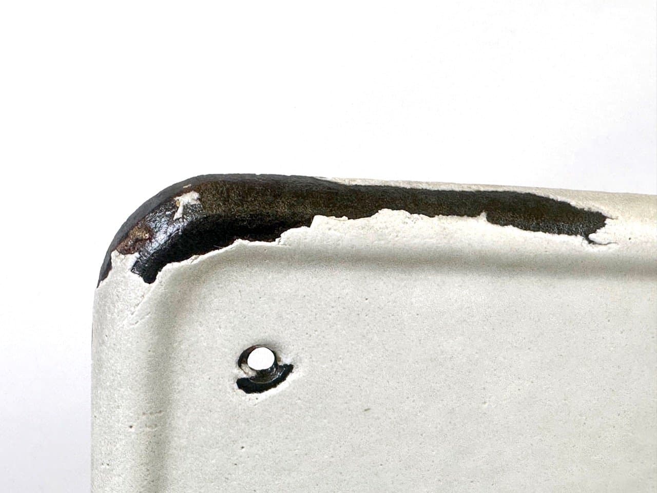 Garden Wall Sink, grey, cast iron, enamel, 19th c. - 153771