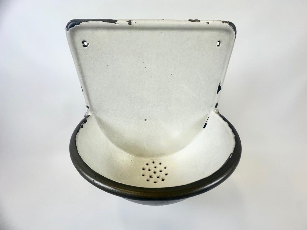 Garden Wall Sink, grey, cast iron, enamel, 19th c. - 153763