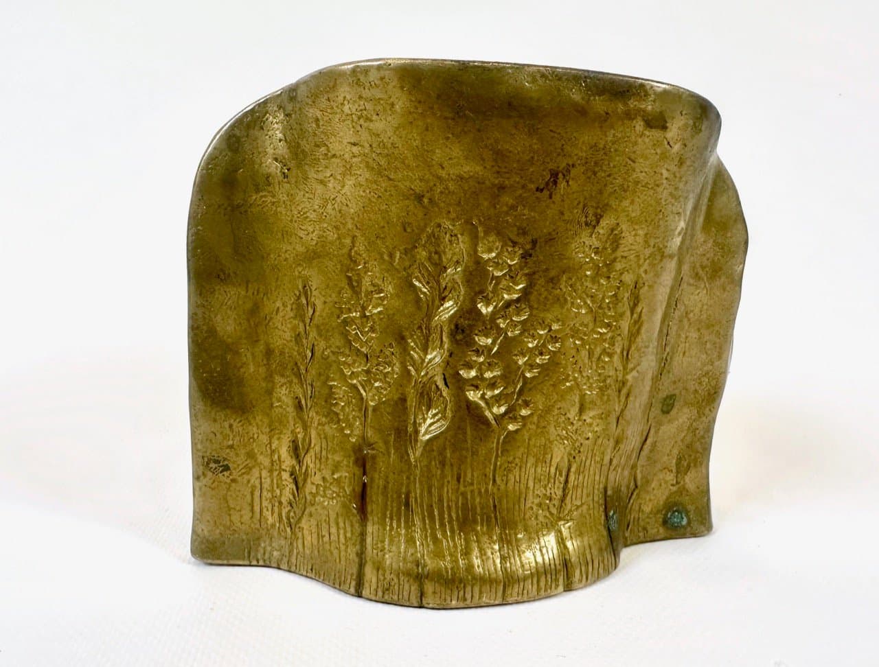 Wazon, złoty, brąz, Niemcy, lata 60. - 153800