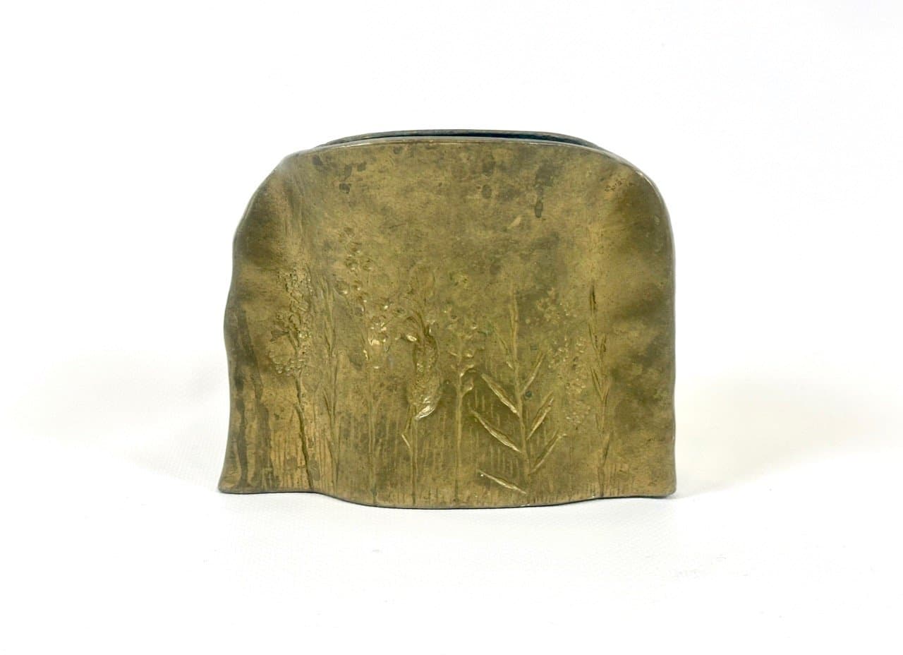 Wazon, złoty, brąz, Niemcy, lata 60. - 153797