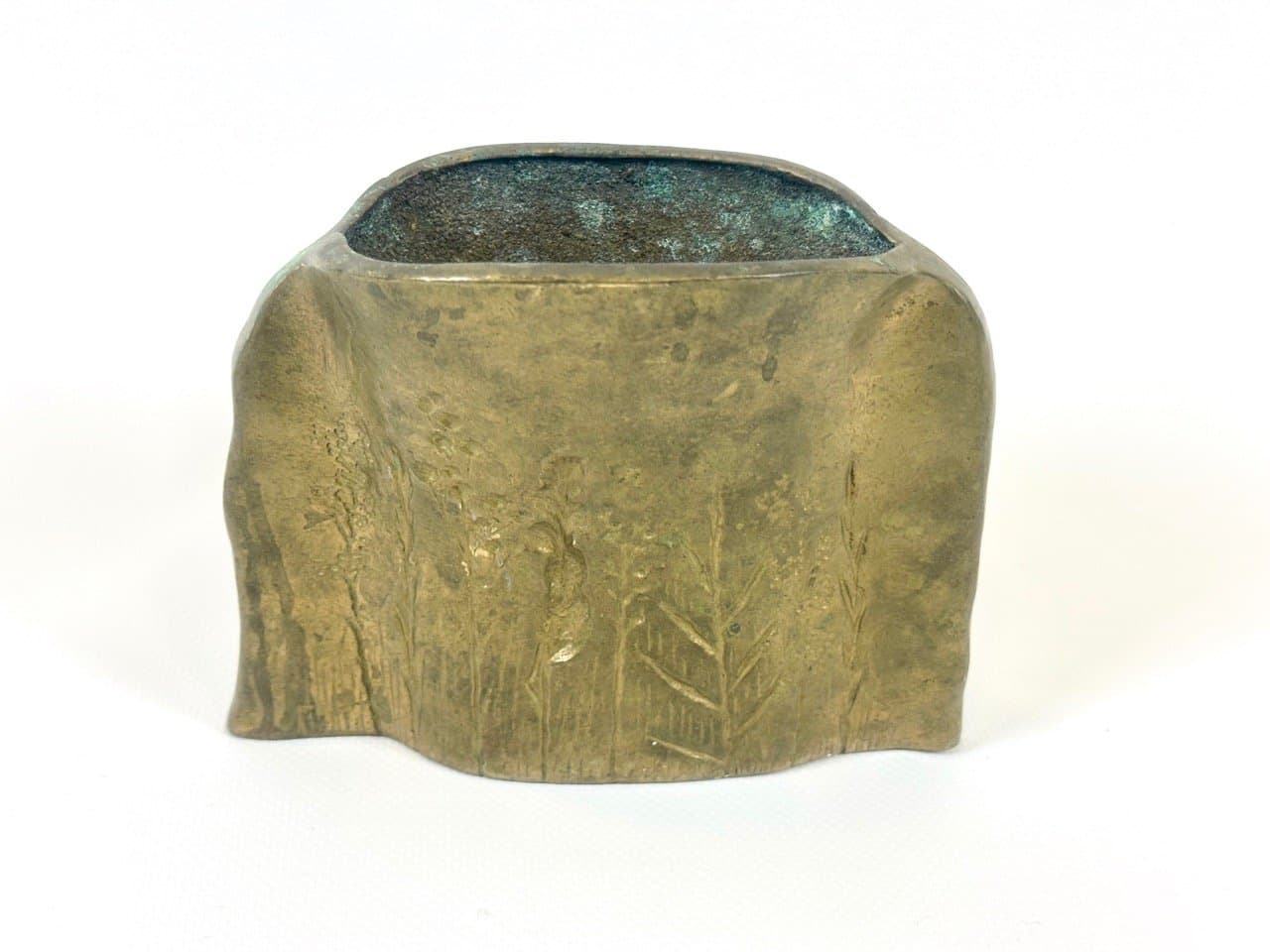 Wazon, złoty, brąz, Niemcy, lata 60. - 153796