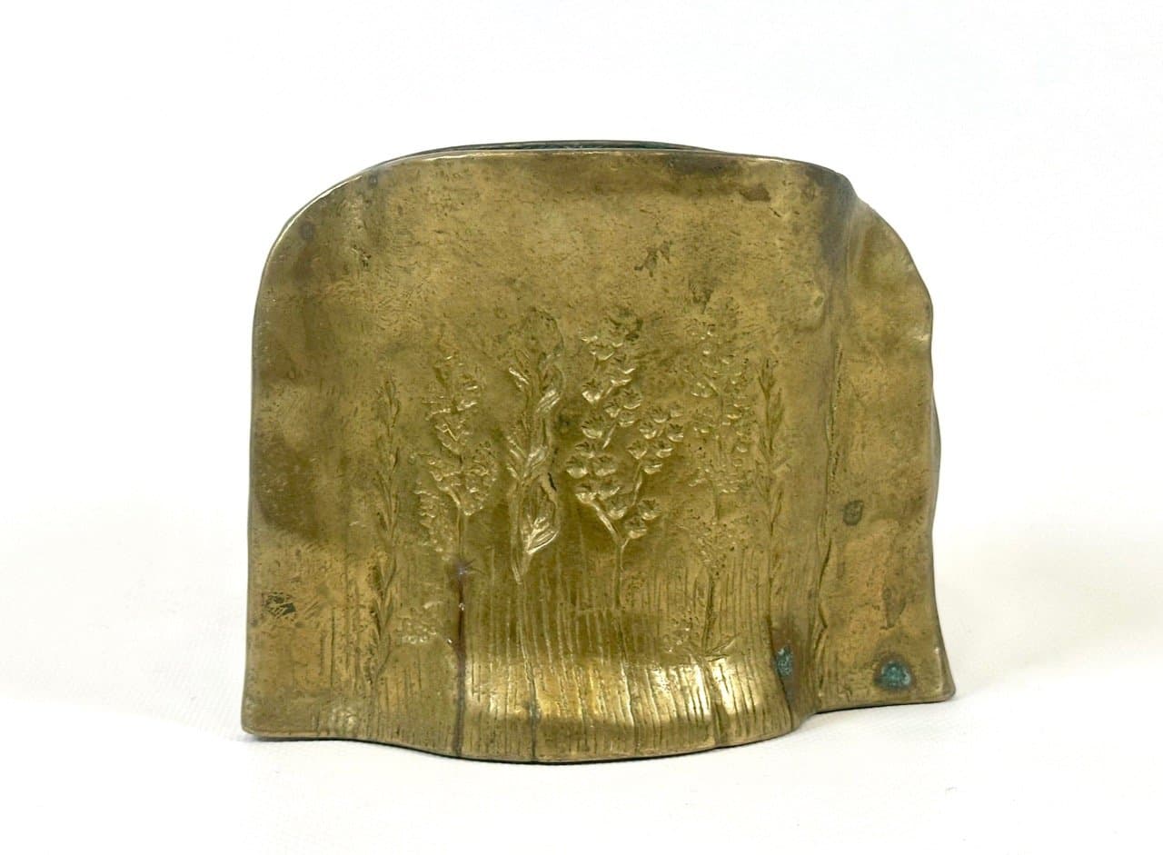 Wazon, złoty, brąz, Niemcy, lata 60. - 153801