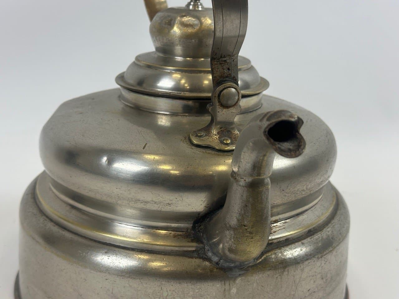 Kettle Art Deco, silver, nickel-plated brass, Germany, 1930s. - 153848