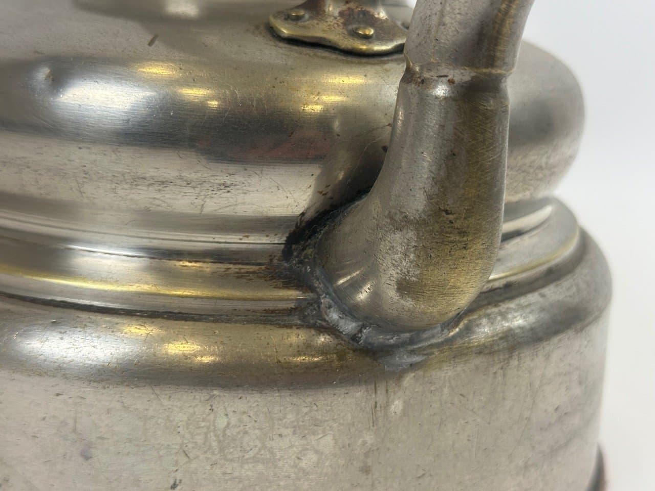 Kettle Art Deco, silver, nickel-plated brass, Germany, 1930s. - 153847