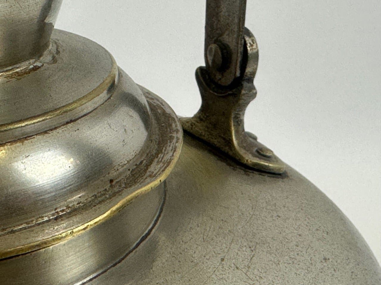 Kettle Art Deco, silver, nickel-plated brass, Germany, 1930s. - 153851