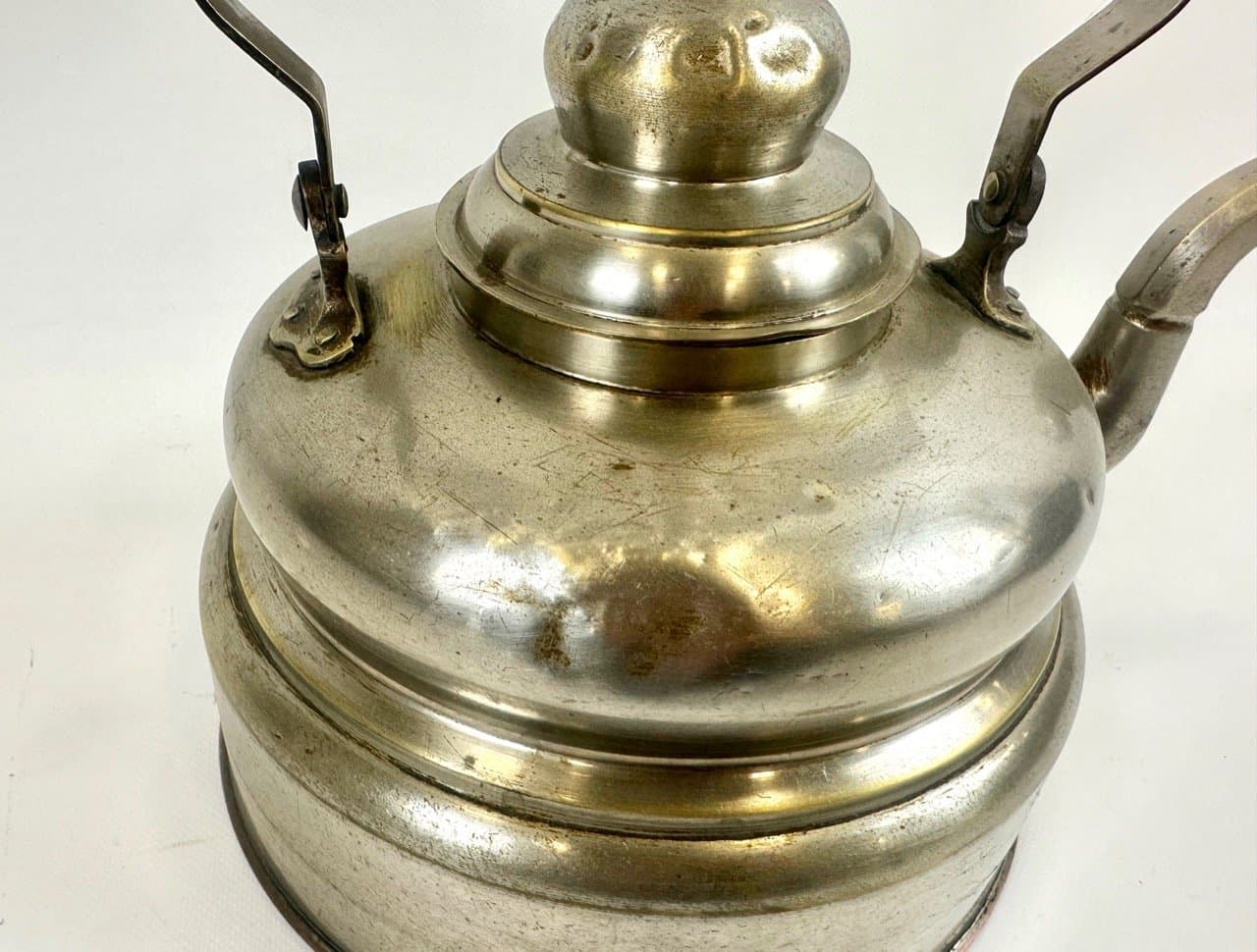 Kettle Art Deco, silver, nickel-plated brass, Germany, 1930s. - 153846