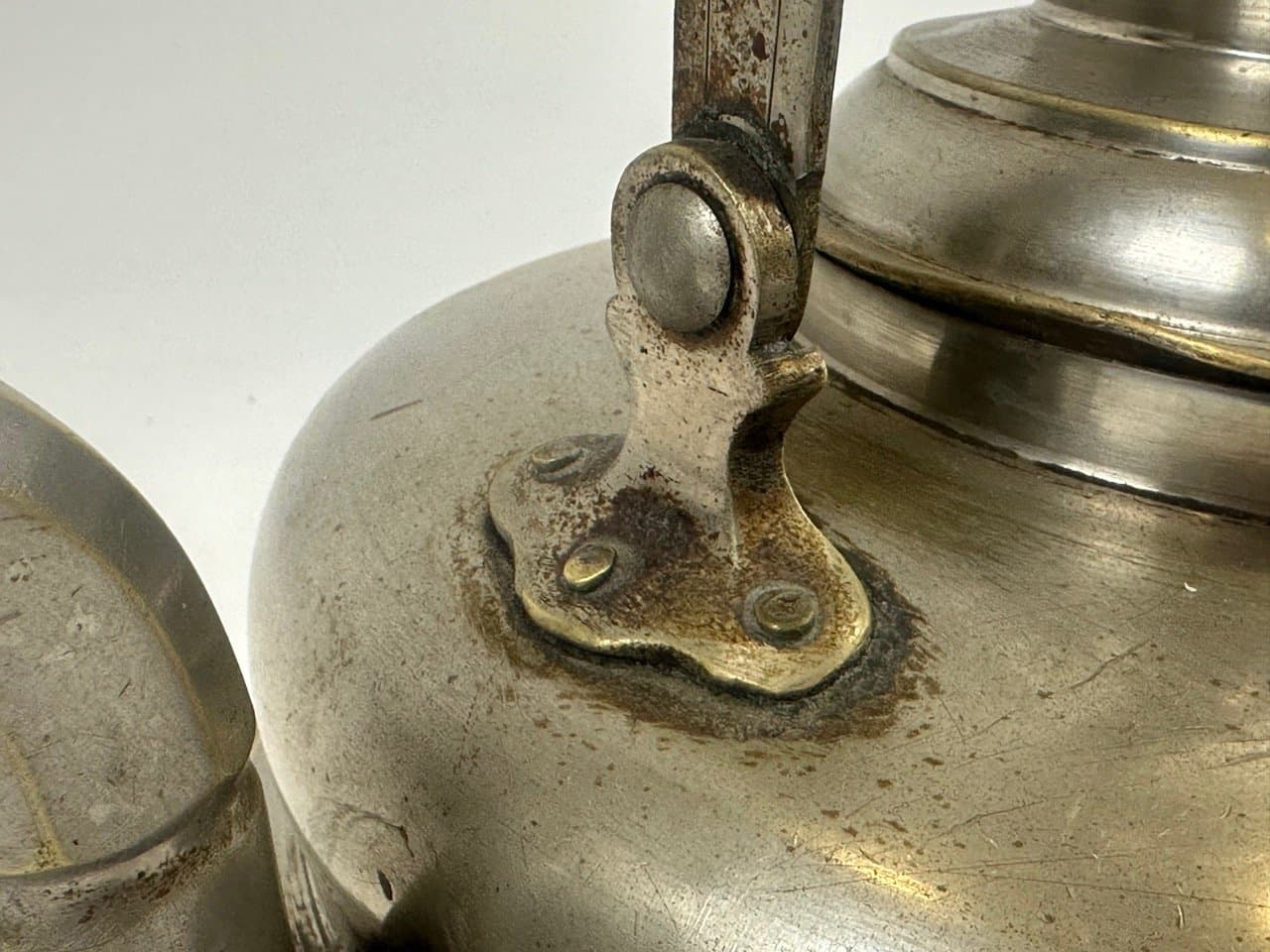 Kettle Art Deco, silver, nickel-plated brass, Germany, 1930s. - 153850